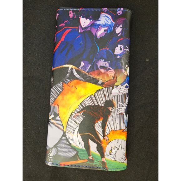 Anime Blue Lock Wallet Official Design Yoichi Isagi & team Z Perfect Otaku Gift - Picture 5 of 5